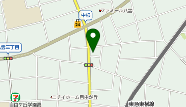 Le Chienge(ル シアンジュ)自由が丘の地図画像