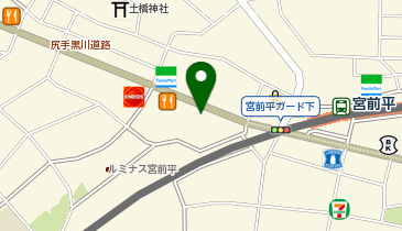 株式会社 三月うさぎの森 BEEP(ビープ)宮前平店の地図画像