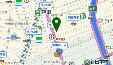 神田駅南口こころのクリニックの地図画像