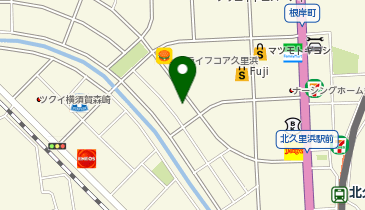 健優館横須賀整体術の地図画像