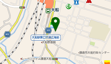 ハートボディ 鎌倉大船店の地図画像