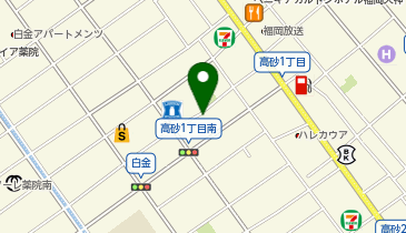 ひなた鍼灸・ボディケアSalon(サロン)の地図画像