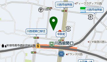 KT コレクション ラソラ川西店の地図画像