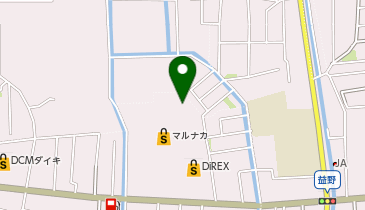 ちとせキッズガーデンの地図画像