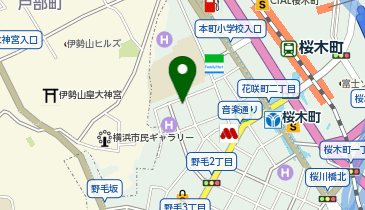 キーサイド桜木町の地図画像