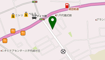 キュアナ鍼灸治療院の地図画像