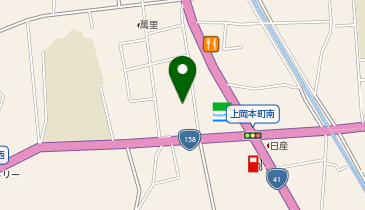 岡本コインランドリーの地図画像