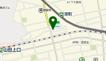 梅田接骨院の地図画像