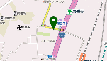 整骨スタジオ 高輪泉岳寺駅前の地図画像