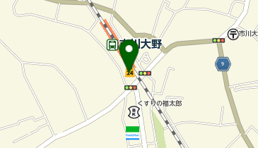 市川大野オレンジ整骨院の地図画像