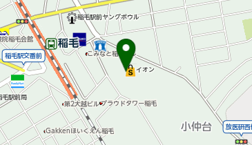 さくら鍼灸院・接骨院 イオン稲毛院の地図画像