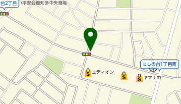 スマホスピタル知多店の地図画像