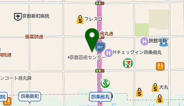 株式会社アイウイングトラベル 関西支社の地図画像