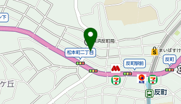 反町グリーン接骨院の地図画像