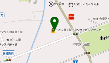Apple GYM(アップル ジム) イオン茅ヶ崎中央店の地図画像