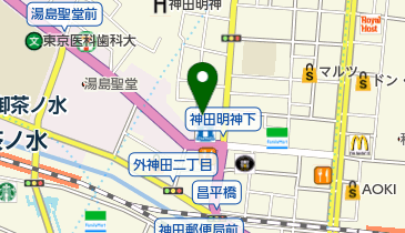 女装・コスプレサロン Milky(ミルキー)の地図画像