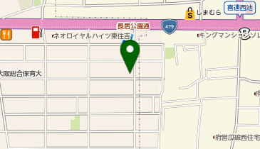 トラストカーズ大阪店の地図画像