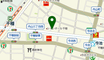 鍼灸マッサージ楓治療院の地図画像