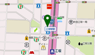鍵屋キーレスキューサービスの地図画像