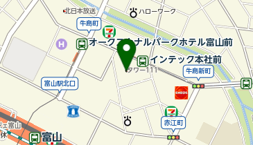 キヤノンシステムアンドサポート株式会社 富山営業所の地図画像