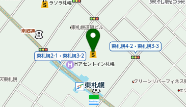 LOBELIA(ロベリア) 東札幌店の地図画像