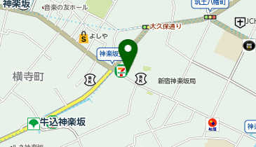 GOLFERS(ゴルファーズ)24 神楽坂店の地図画像