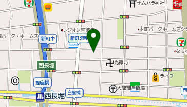 GOLFERS(ゴルファーズ)24 西長堀店の地図画像