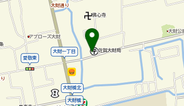 田中古美術商 大財店の地図画像