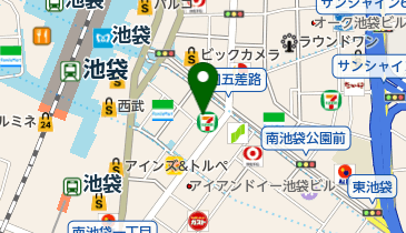 おとな音楽院 池袋校 南の地図画像