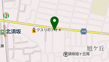 田中接骨院の地図画像