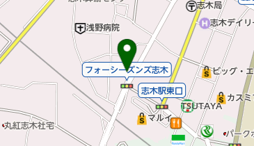 キュリオステーション 志木店の地図画像