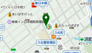 石戸珠算学園 東日本橋教室の地図画像