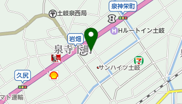 さくら整体院・さくら接骨院の地図画像