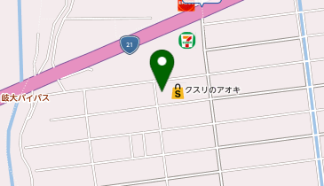 CHARCOAL*GREEN Gifu(チャコール グリーン ギフ)の地図画像