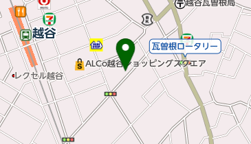 スーパースカルプ発毛センター 越谷駅東店の地図画像