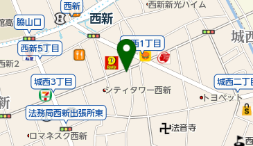Bar(バー)結月の地図画像