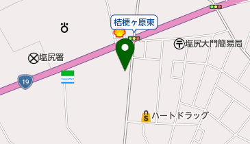 整体療術院みどりの丘の地図画像