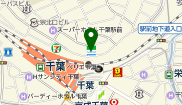 セドナ整骨院・鍼灸院・カイロプラクティック 千葉駅前院の地図画像