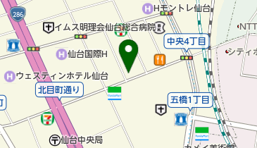 クリーニングタカノ 北目町通り店の地図画像