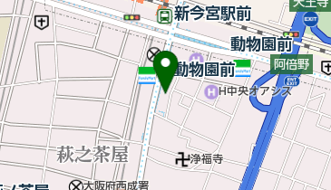 大黒屋コインランドリー 南店の地図画像