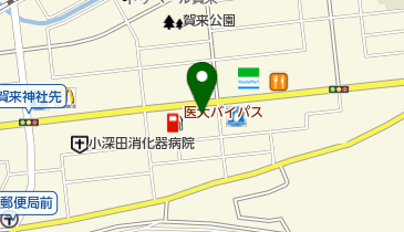 こもれび整骨院の地図画像