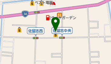 Fitness Club RS(フィットネス クラブ アールエス)の地図画像