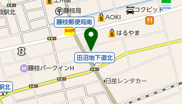 ブラジリアンワックス プチリスの地図画像