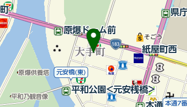 広島メンズ(男性)脱毛専門 GENIE(ジーン)の地図画像
