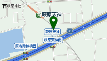 天神整骨院の地図画像