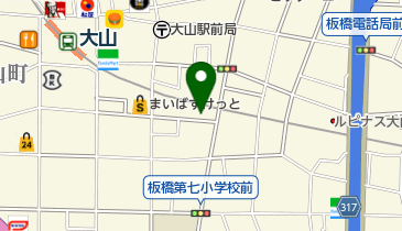 東京TKゼミナール 大山校の地図画像