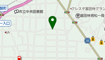 香夢庵の地図画像