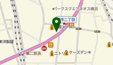 有限会社飯田商会の地図画像