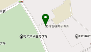 財務省税関研修所本所の地図画像