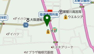 AXIOS(アクシオス) 寝屋川本店の地図画像